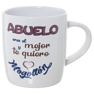 Mug Cerámica Decorado Abuelo Ø8x12x9,5cm, 375ml