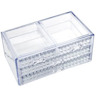Organizador Acrílico Para Cosméticos C/cajones 24x16x11cm