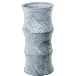 Paragüero Cerámica Gris Oscuro Forma Bambú Ø25x50cm