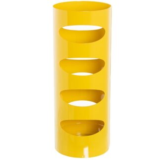 Paragüero Metal Amarillo Redondo Ø19x49cm