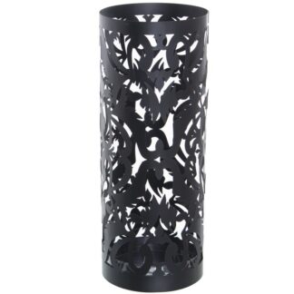 Paragüero Metal Negro Redondo Ø19x49cm