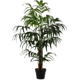 Planta Artificial Bambu 120cm 9 Troncos 3 Ramas 120 Cm.