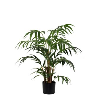 Planta Artificial Bambu 80cm 9 Troncos 4 Ramas 80 Cm.