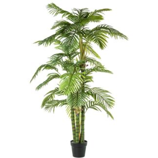 Planta Artificial Palmera 195 Cm 31 Hojas 195 Cm.