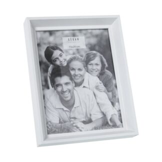 Portafotos 15x20cm Madera Blanco