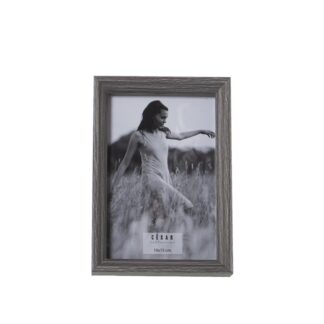 Portafotos Madera 10x15cm Ext:12,4x17,4x3cm, Dm+papel