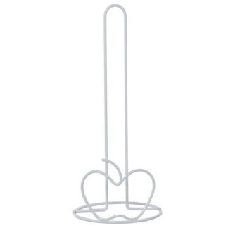 Portarrollo Cocina Metal Blanco Ø14x33cm