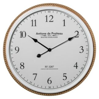 Reloj Pared Ø65cm Madera Ø65x6,5cm Pila:1xaa No Inclui