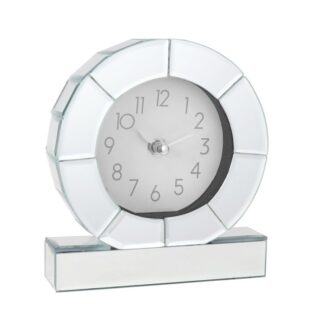 Reloj Sobremesa Espejos 15x4x16,5cm Esfera:ø15cm