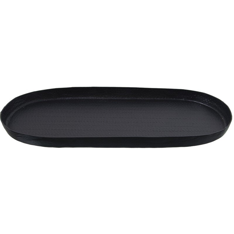Set 3 Bandejas Aluminio Tallado Negro 21x11+30x15+40x20x1,5cm - Image 2