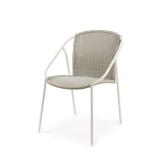 Silla de exterior KRISTEN beige