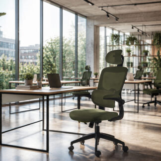 Silla oficina BRISTOL verde