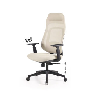 Silla oficina COLUMBUS beige