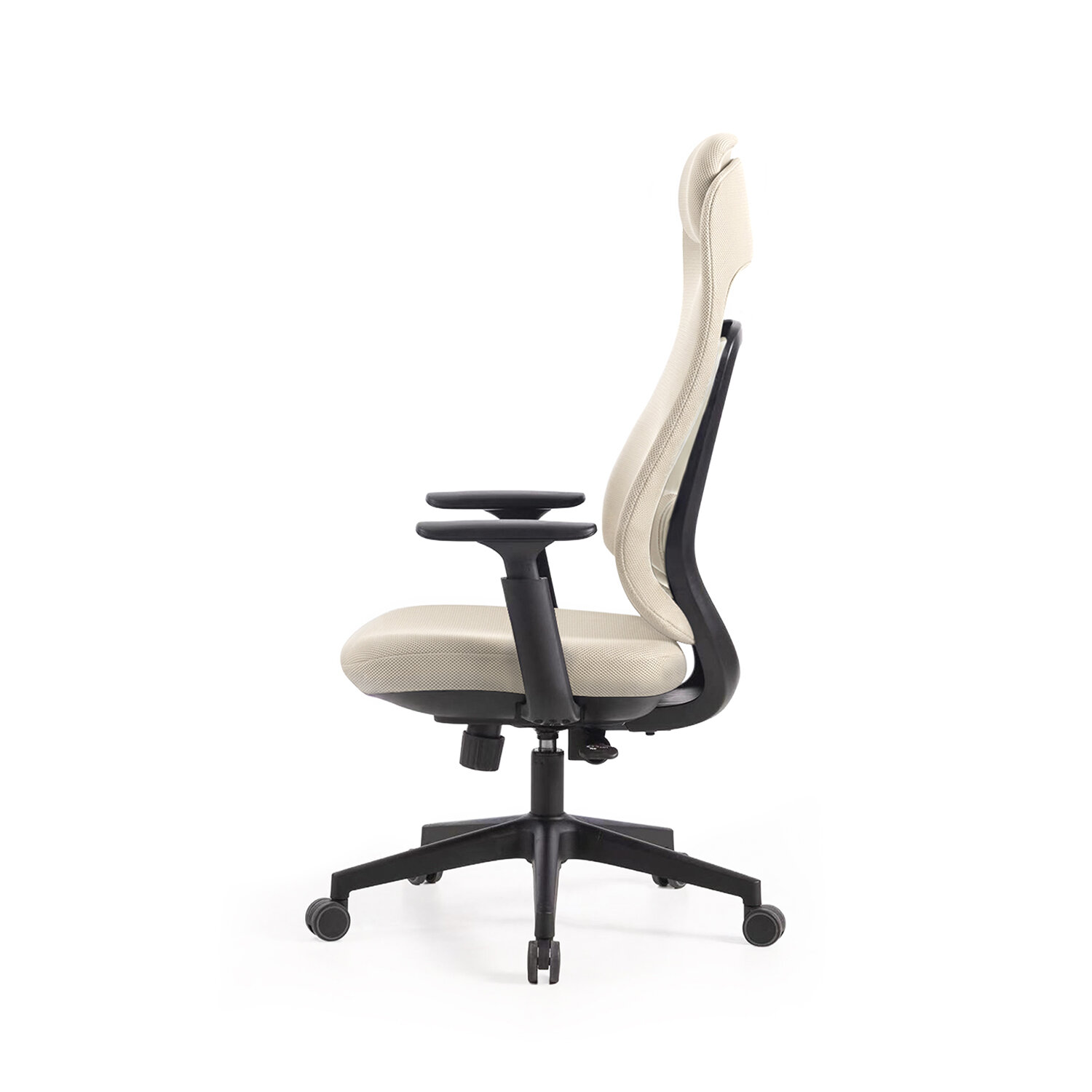 Silla oficina COLUMBUS beige - Image 2