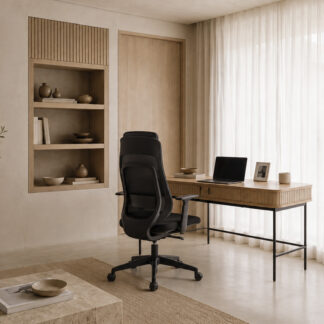Silla oficina COLUMBUS negro