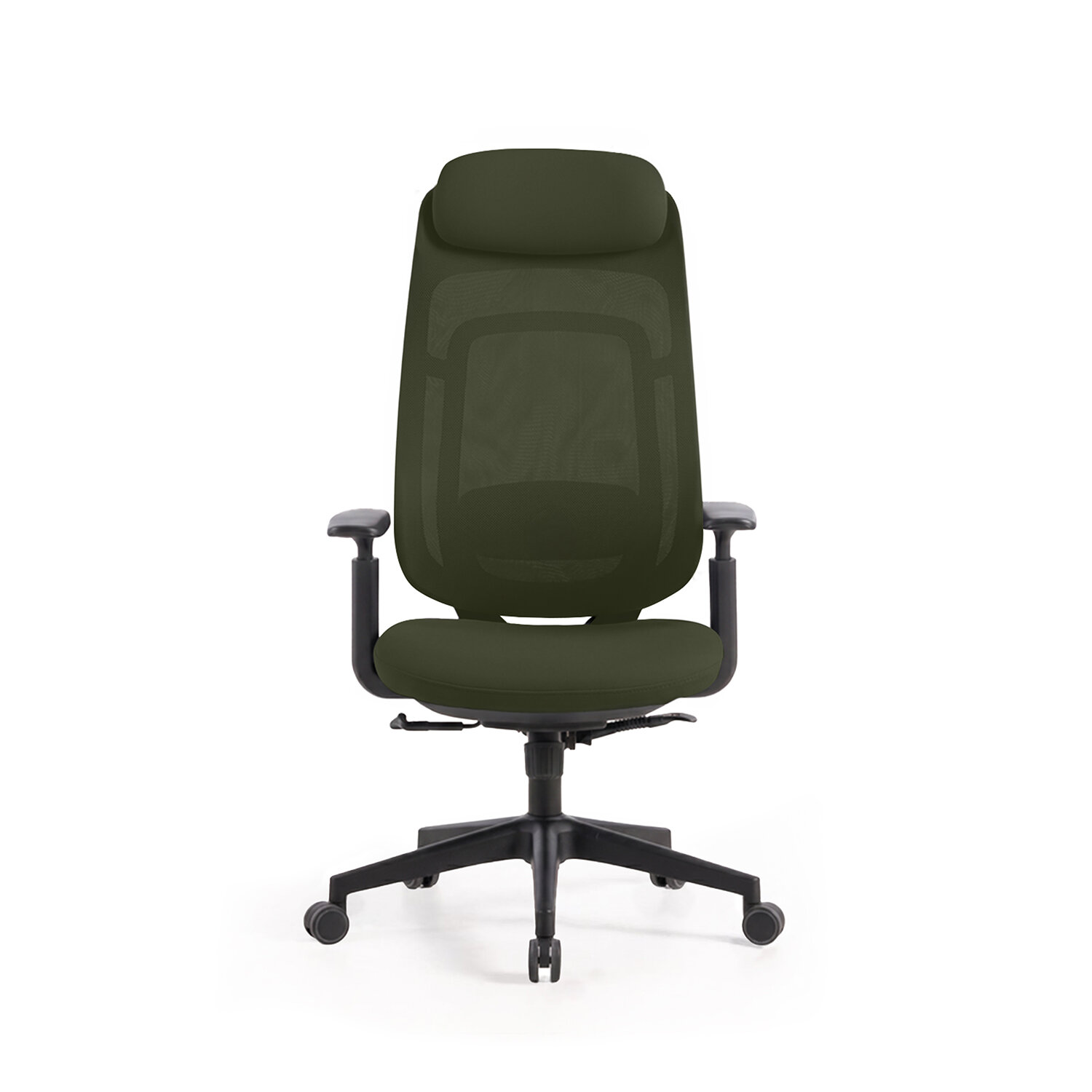 Silla oficina COLUMBUS verde - Image 2