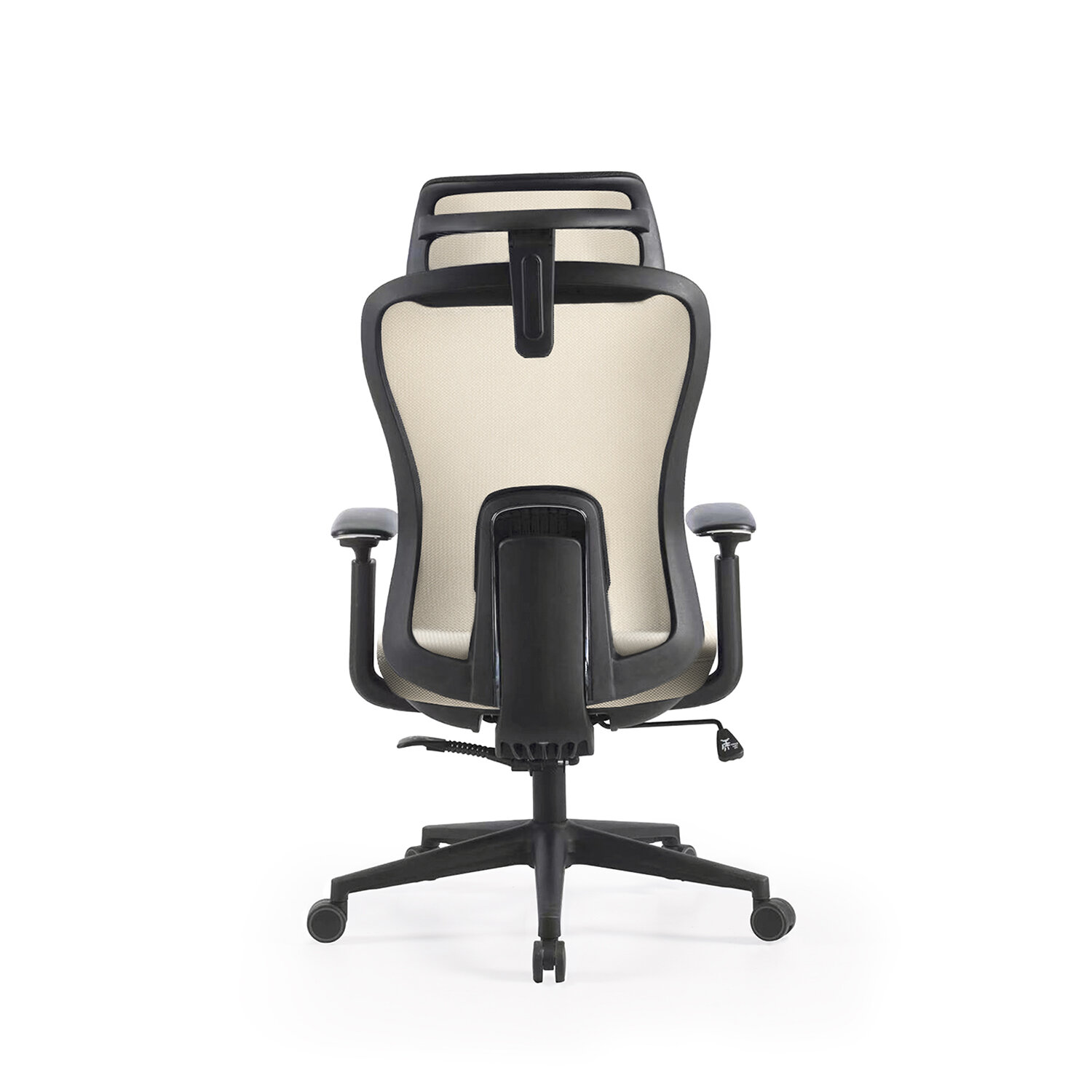 Silla oficina PARDUE beige - Image 4