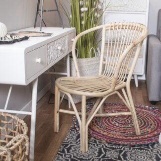 Silla Ratán Natural 64x48x80cm-alt.asiento:42cm