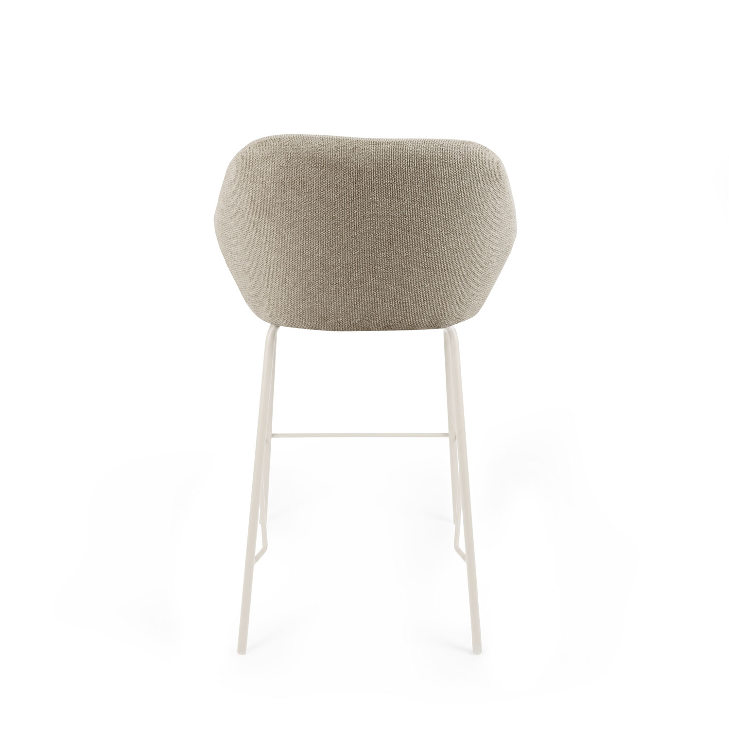 Taburete bajo JACOB taupe (pata beige) - Image 5