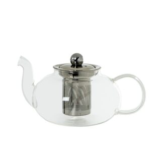 Tetera Cristal Borosilicato C/filtro Acero 400ml 19,5x12,5x9cm 400ml