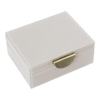 Joyero Cristal 19x(15+0,5)x8cm